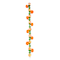 12 Packs: 8 ct. (96 total) Orange Pumpkin Lampwork Glass Bead Mix by Bead Landing™